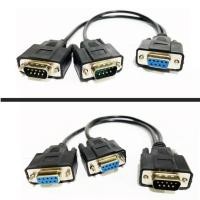 ราคา สายวาย Y DB9 (Serial) RS232 Cable 1/2ซีเรียล 9พิน แยกสัญญาณ DB9 Serial 2Port มีให้เลือก 2แบบ ความยาวสาย 30 cm (7106243910)