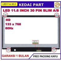 ราคา LCD LED Axioo 11.6 11 นิ้ว 30 Pin 30pin Slim Thin HD Bracket Ear Bolt ด้านล่างด้านบน (40617072580)