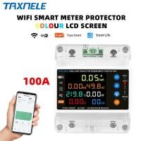 ราคา ❤ 100A TUYA Wifi Earth Leakage Over Under Voltage Protector Relay Device Switch Breaker Energy (27988816329)