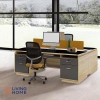 ราคา โต๊ะคอมพิวเตอร์, โต๊ะทำงาน พร้อมกระจก 160 ซม. รุ่น TB-161, TB-162 (มีให้เลือก 2 สี) | Livinghome (4047134348)