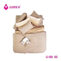ราคา ชุดผ้าปูที่นอน LI-SD 02 รุ่น Lotus Impression Solid Color (1861742102)