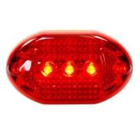 ราคา ไฟท้ายจักรยาน 5led ไฟจักรยาน ไฟกระพริบ ไฟติดรถจักรยาน ไฟท้ายLED (23164021020)