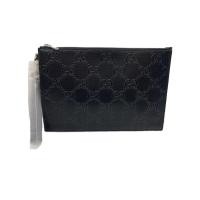 ราคา GUCCI อื่นๆ กระเป๋าคลัทช์_GG ลายนูน -- BLK ส่งตรงจากญี่ปุ่น มือสอง (43315661137)