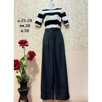 ราคา กางเกงทำงาน สีเทาเข้มออกดำ ผ้าดีมาก ผ้าหนา ใหม่มาก (42400090836)