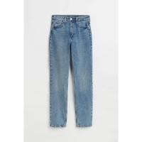 ราคา H&M(เอชแอนด์เอ็ม) กางเกงยีนส์เอวสูงทรงขากระบอกแบบวินเทจ ผู้หญิง 1026091_12 (42352922366)