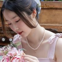 ราคา แฟชั่นสร้อยคอมุกแท้จี้หินมงคลรูปหัวใจ​หินโรสควอส​ อเวนเจอรีน​ ฮาวไลท์​ บลูเลซอาเกต (28320149875)