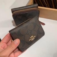 ราคา Coach กระเป๋าสตางค์ใบสั้น 3 พับ (5715437777)
