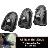 ราคา สําหรับ Mercedes Benz E Class W211 รถเกียร์อัตโนมัติ Shift Lever Knob Shifter มือ Ball Boot Cover CLASSIC ELEGANCE AVANTGARDE (40918310526)
