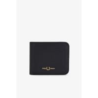 ราคา Fred Perry Tumbled Leather Billford Wallet in Black (41509232986)