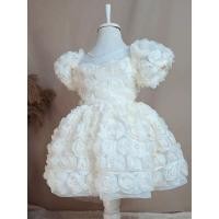 ราคา ชุดราตรี/ชุดออกงานเด็กผู้หญิง สีขาว 71 (27279087935)