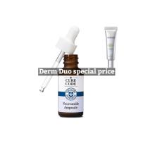 ราคา พร้อมส่ง ***Derm Duo set Curecode Ampoule+Zeroid intensive hydrating Ampoule 30ml. (4442546557)