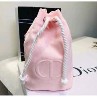 ราคา Dior กระเป๋าเครื่องสำอางทรงจีบมีหูรูด (28509697468)