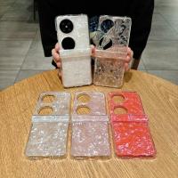 ราคา Glossy INS Casing สําหรับ Huawei P50 Pocket Art Design สีสัน P50 Pocket Back Phone Case (27105427795)