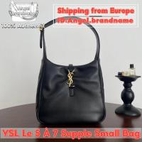 ราคา Shopee ถูกที่สุดถุงของแท้Saint Laurent/YSL Le 5 À 7 Supple Small Lambskin Bag กระเป๋าสะพายไหล่ ยอดฮ (26277457620)