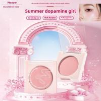 ราคา MENOW เมนู. # Yunruo Colourful Monochrome Blush Meno Cloud Soft Colourful Single Color Blush Vibrant White Natural Nude Makeup (28436423049)