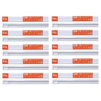 ราคา FSL ชุดหลอดไฟแอลอีดีพร้อมรางเหล็ก T8 9W(18W) Daylight (10 หลอด) (372716749)