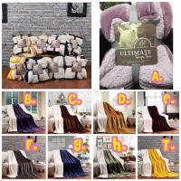 ราคา ผ้าห่มขนแกะ Utimate Sherpa Throw Blanket ขนาด 150 x 200 cm (3.5 ฟุต) (596556207)