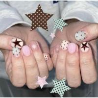 ราคา nailgel polka dot ･*: •☆ (40960644765)