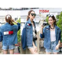 ราคา มือ 2 เสื้อยีนส์แฟชั่นปัก Tommy (5368596724)