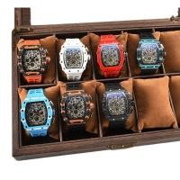 ราคา Hgh Richard Richard Barrel นาฬิกาผู้ชายอินเทรนด์มัลติฟังก์ชั่น Chronograph Miller นาฬิกาข้อมือแฟชั่นนักเรียนนาฬิกาควอทซ์ผู้ชาย (26739628786)