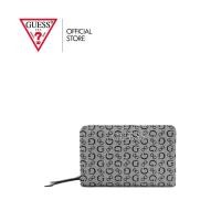 ราคา GUESS กระเป๋า รุ่น S9455147 ABBAS SLG FRENCH WALLET สีดำ (24041607095)