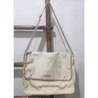 ราคา DKNY CANVAS Messenger Bags กระเป๋าใส่เอกสาร DKNY มือ2 (21002435880)