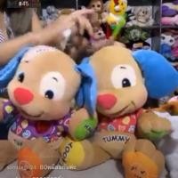 ราคา Fisher Price Tummy สีม่วง และสีแดง มือสอง2 รายการ (6116139353)