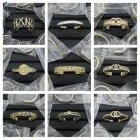 ราคา C Brand Double C Hypoallergenic Hollow Bracelet, Retro European American Vintage Jewelry for Women (24393612948)
