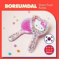 ราคา [Daiso] แปรงหวีผม Hello Kitty Glitter (รูปหัวใจ) (28240187871)
