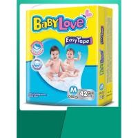 ราคา ❤️ส่งฟรี ส่งด่วภายใน 1วัน ผ้าอ้อมเบบี้เลิฟ อีซี่เทป BabyLove Easy Tape ผ้าอ้อมเด็กแบบเทป ขนาดกลาง 5 -11 กก.42 ชิ้น (4609594781)