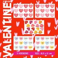 ราคา สติ๊กเกอร์หัวใจวาเลนไทน์, Valentine heart stickers (23663709039)