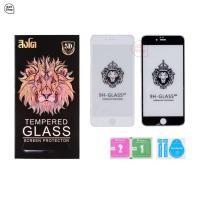 ราคา ฟิล์มสิงโต สำหรับ iPhone 6 Plus iPhone 6s Plus ฟิล์มกระจกกันรอย เต็มจอ แบบใส ขอบสี (2221950516)
