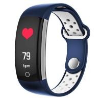 ราคา นาฬิกาออกกำลังกาย กันน้ำได้ Q6 smart band Fitness Tracker เชื่อมต่อมือถือได้ (4586413454)