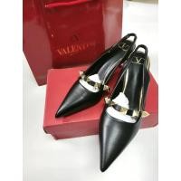 ราคา ลดราคา! Valentino รองเท้าส้นตึก สีดํา สไตล์ยูโร ไซซ์ 38 (23236607412)