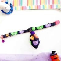 ราคา เนคไท ลายหัวใจ ฮาโลวีน halloween ปลอกคอแมว ปลอกคอหมา ปลอกคอสัตว์เลี้ยง (15194073243)