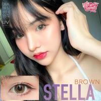 ราคา Kitty Kawaii ๑ Stella mini/big สายตา -00 ถึง -1000 brown gray Contactlens บิ๊กอาย. (2787837335)