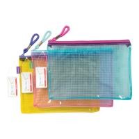 ราคา กระเป๋าซิปตาข่าย ELEPHANT (ตราช้าง) ทูโทน ไฟล์ไอเดีย A7 (คละสี) (18090928269)