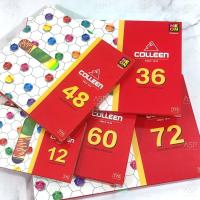 ราคา สีไม้ ดินสอสีคอลลีน สีคอลลีน Colleen รุ่นหัวเดียว สีธรรมดา/นีออน 12/36/48/60/72 สี (775) (10532961283)