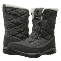 ราคา รองเท้าของใหม่ Columbia Women's Loveland Mid Omni-Heat Snow Boot ไซส์ 6.5us สี Quarry, Black (1879510863)