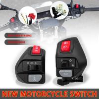 ราคา สวิทซ์แฮนด์ AEROX Domino พร้อมสวิทซ์ไฟฉุกเฉิน สำหรับ Aerox / MIO ซ้าย+ขวา 1 คู่ (42518521799)