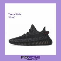 ราคา adidas originals yeez boost 350 v2 black The sky is dark style Running shoes Authentic 100% (23070649900)