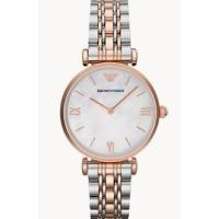 ราคา Emporio Armani AR1683 Two-tone Stainless Steel Bracelet Fashion Women`s Watch (29524610438)