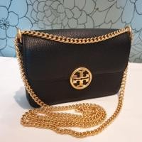 ราคา กระเป๋าสะพาย Tory Burch รุ่น OLIVIA PEBBLED LEATHER BAG (22316766063)