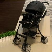 ราคา รถเข็นเด็ก ยี่ห้อ APRICA รุ่น LUXUNA Airria สีดำ พร้อมซัพพอร์ต (7716823924)