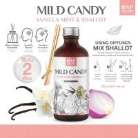 ราคา ก้านไม้หอม + หอมแดงสกัด (กลิ่นวนิลา & มินต์)ปรับอากาศ Reed Diffuser Mix Shallot Extract (13564851803)