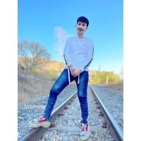 ราคา กางเกงยีนขาเดฟรุ่นใหม่ล่าสุดผ้ายืดแต่งชิบเข่าพร้อมเชือกร้อยหูกางเกง (14549812831)