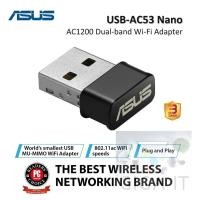 ราคา ASUS USB-AC53 Nano AC1200 Dual-band USB Wi-Fi Adapter ประกันศูนย์ Asus 3 ปี (28301823700)