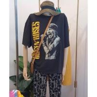 ราคา เสื้อยืดผ้าฟอก GUNSN' ROSES (16017368795)