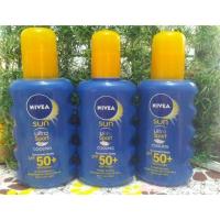 ราคา สเปรย์กันแดด นีเวีย สูตรเล่นกีฬา เย็นสบายผิว Nivea Ultra Sport Cooling Spf50 sunscreen spray Water resistant กันน้ำ 4 ชม (2010472994)