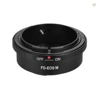 ราคา FD-EOS M เลนส์อะแดปเตอร์แหวนสําหรับ Canon FD เลนส์ Canon EOS M Series กล้องสําหรับ Canon EOS M M2 M3 M5 M6 M10 M50 M100 กล้อง Mirrorless (29633903012)